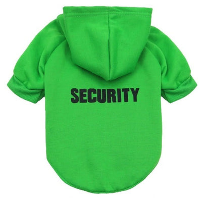 Cat Sweater Green Security