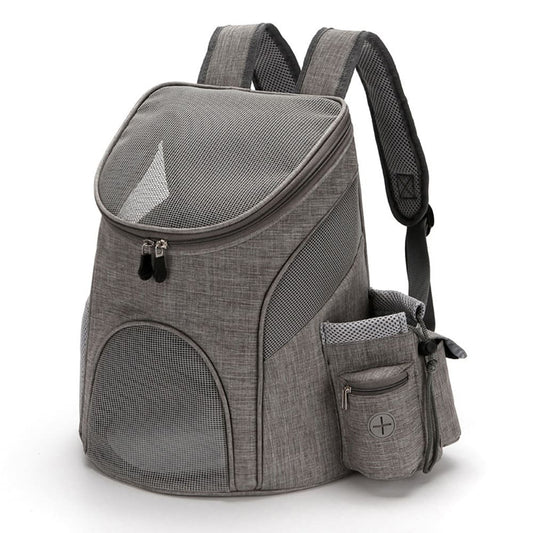 Travel Backpack for Cats Grey