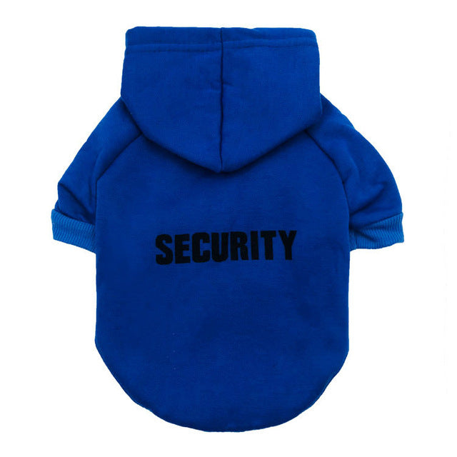 Cat Sweater Blue Security