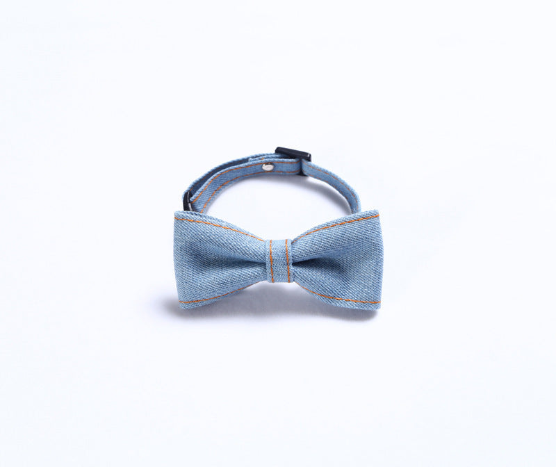 Cattitude‘s denim tie/collar